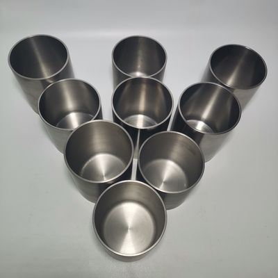 Polished Surface Pure Tungsten Crucible For High Temperature Furnace
